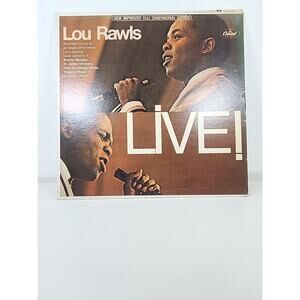 LOU RAWLS * Memories From 1966 * LIVE! / David Axelrod CAPITOL T 2459 EXC